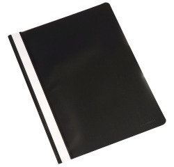 EN_Carpeta dossier fastener plastico q-connect din a4 negra