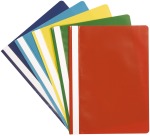 Q-CONNECT snelhechtmap, A4, geassorteerde kleuren, A4, pak van 5 stuks