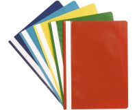 Q-CONNECT farde à devis, A4, couleurs assorties, A4, paquet de 5 pièces