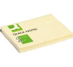 Q-CONNECT Quick Notes, 76 x 102 mm, 100 sheets, yellow