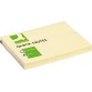 Q-CONNECT Quick Notes, ft 76 x 102 mm, 100 vel, geel