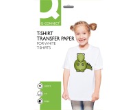 EN_Papel q-connect transferencia para tela kf01430 din a4 -bolsa de 10 hojas