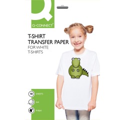 DE_Papel q-connect transferencia para tela kf01430 din a4 -bolsa de 10 hojas