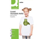 Q-CONNECT T-shirt Transfer Paper, paquet de 10 feuilles