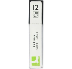 Q-CONNECT leads, 0.7 mm, HB, box of 12 pieces