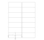 Q-CONNECT Etiketten, weiß, abgerundete Ecken, 99,1 x 38,1 mm, 100 Blätter, 14 Etiketten pro Blatt