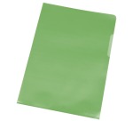 Q-CONNECT pochette coin, vert, 120 microns, paquet de 10 pièces