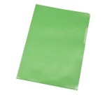 Q-CONNECT pochette coin, vert, 120 microns, paquet de 10 pièces