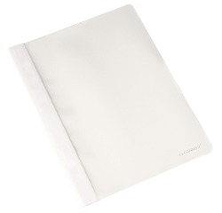 En_carpeta dossier fastener plastico q-connect din a4 blanco