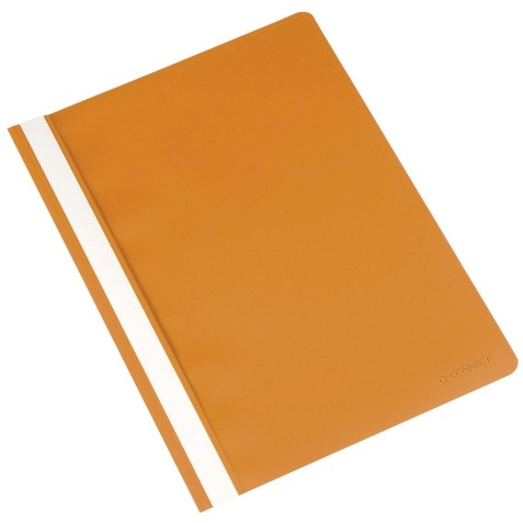Q-CONNECT snelhechtmap, A4, oranje