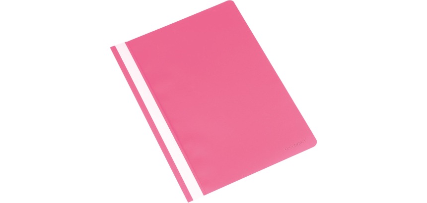 Q-CONNECT snelhechtmap, A4, roze