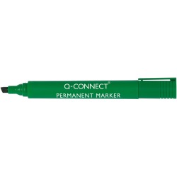 Q-CONNECT marqueur permanent, 2-5 mm, pointe biseautée, vert