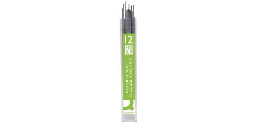 Q-CONNECT 0.9 mm HB leads box of 12 pieces