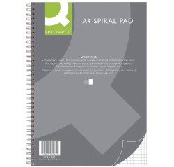 Q-CONNECT collegeblok, ft A4, 80 vel, geruit 5 mm