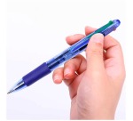 Q-CONNECT 4 kleuren balpen, 0,7 mm, medium punt