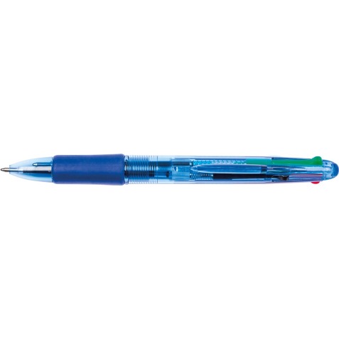 Q-CONNECT stylo 4 colours, 0,7 mm, pointe moyenne