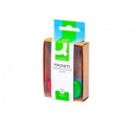 Q-CONNECT magnets, 25 mm, assorted colors, box of 4 pieces