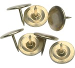Q-CONNECT thumbtacks, box of 120 pieces, brass