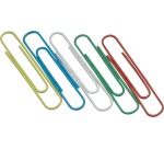 Q-CONNECT attache-tout, 50 mm, couleurs assorties, boîte de 30 pièces, accrochable