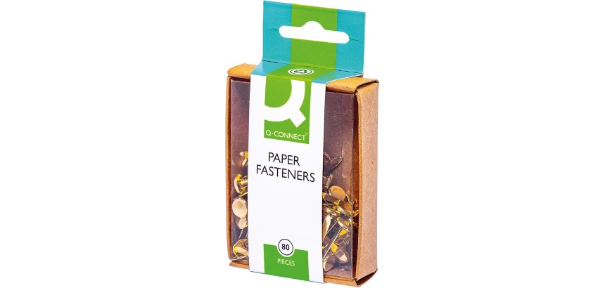 Q-CONNECT attaches parisiennes, boîte de 80 pièces