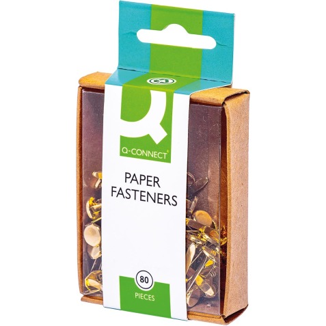 Q-CONNECT attaches parisiennes, boîte de 80 pièces