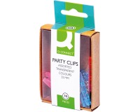 De_pinza fantasia q-connect 32 mm caja de 10 unidades colores surtidos