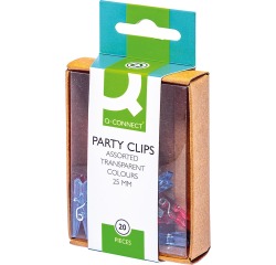 Q-CONNECT pince à linge, mini, 25 mm, boîte de 20 pièces