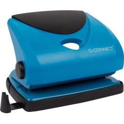 Q-CONNECT perforator Medium Duty, 20 blad, blauw