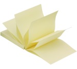 Q-CONNECT Z-Quick Notes, ft 76 x 76 mm, 100 feuilles, jaune