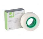 Q-CONNECT ruban adhésif, invisible, 19 mm x 33 m