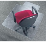 Q-CONNECT tapis de sol, pour moquette, 90 x 120 cm