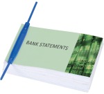 Q-CONNECT relieur E-clip, boîte de 100 pièces, bleu