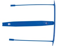 Q-CONNECT E-clip binder, box of 100 pieces, blue