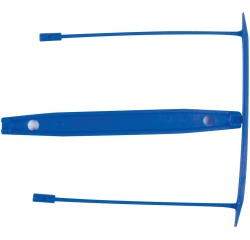 Q-CONNECT archiefbinder E-clip, doos van 100 stuks, blauw