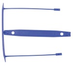 Q-CONNECT relieur E-clip, boîte de 100 pièces, bleu