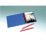 Q-CONNECT Magi-Clips relieur, rouge, boîte de 100 pièces