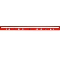 Q-CONNECT Magi-Clips relieur, rouge, boîte de 100 pièces