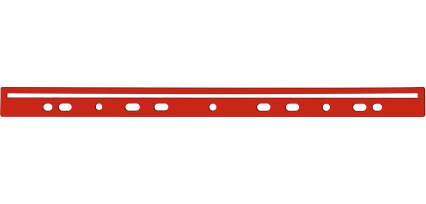 Q-CONNECT Magi-Clips relieur, rouge, boîte de 100 pièces