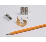 Q-CONNECT taille-crayon, 2 trous, en métal