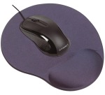 Q-CONNECT tapis souris gel avec repose-poignet, gris