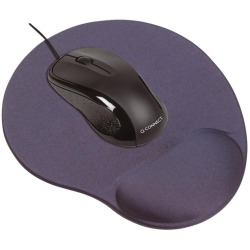 Q-CONNECT tapis souris gel avec repose-poignet, gris