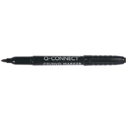 Q-CONNECT marker for CD-DVD, fine, black