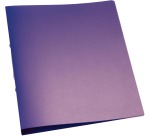 Q-CONNECT ring binder, PP, 2 rings, 25 mm, transparent purple