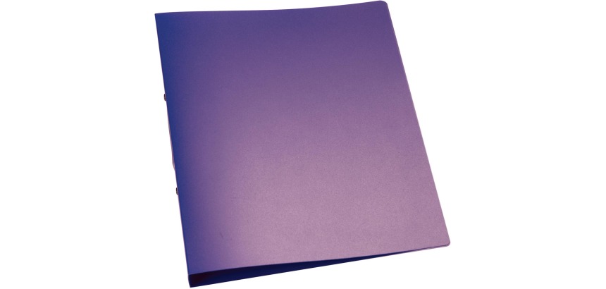 Q-CONNECT ring binder, PP, 2 rings, 25 mm, transparent purple