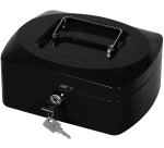 Q-CONNECT geldkoffer, 205 x 160 x 85 mm, zwart