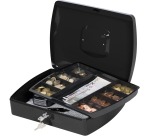 Q-CONNECT geldkoffer, 325 x 235 x 85 mm, zwart