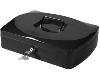 Q-CONNECT geldkoffer, 325 x 235 x 85 mm, zwart