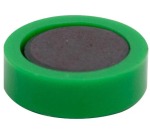 Q-CONNECT aimants, 20 mm, vert, paquet de 10 pièces