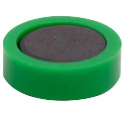 Q-CONNECT aimants, 20 mm, vert, paquet de 10 pièces