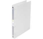 Q-CONNECT classeur à anneaux, PP, 4 anneaux, 25 mm, transparent